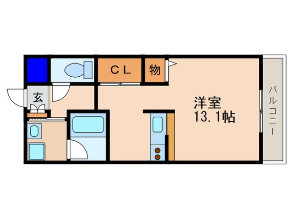 アミティエ大江Ⅰの物件間取画像